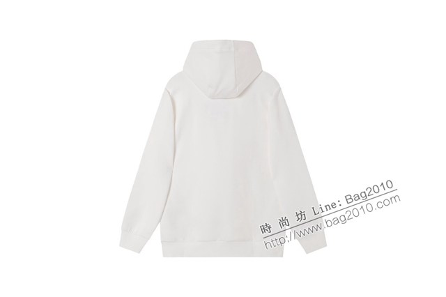 Prada專櫃普拉達2023FW新款印花連帽衛衣 男女同款 tzy3016